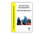 This leaflet tells carers how they can get help.