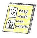 easy words and pictures