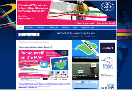 Click here to visit the NatWest Island Games 2011 website