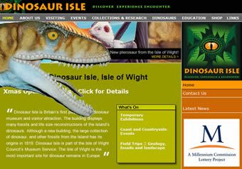 Visit the Dinosaur Isle website