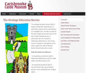 Visit the Heritage Education Service website