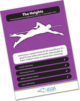 The Heights pool programme