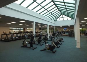 The ToneZone gym at The Heights has been kitted out with 70 state of the art work stations